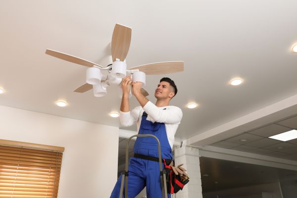 Ceiling Fan Bulb Replacement in Beaumont